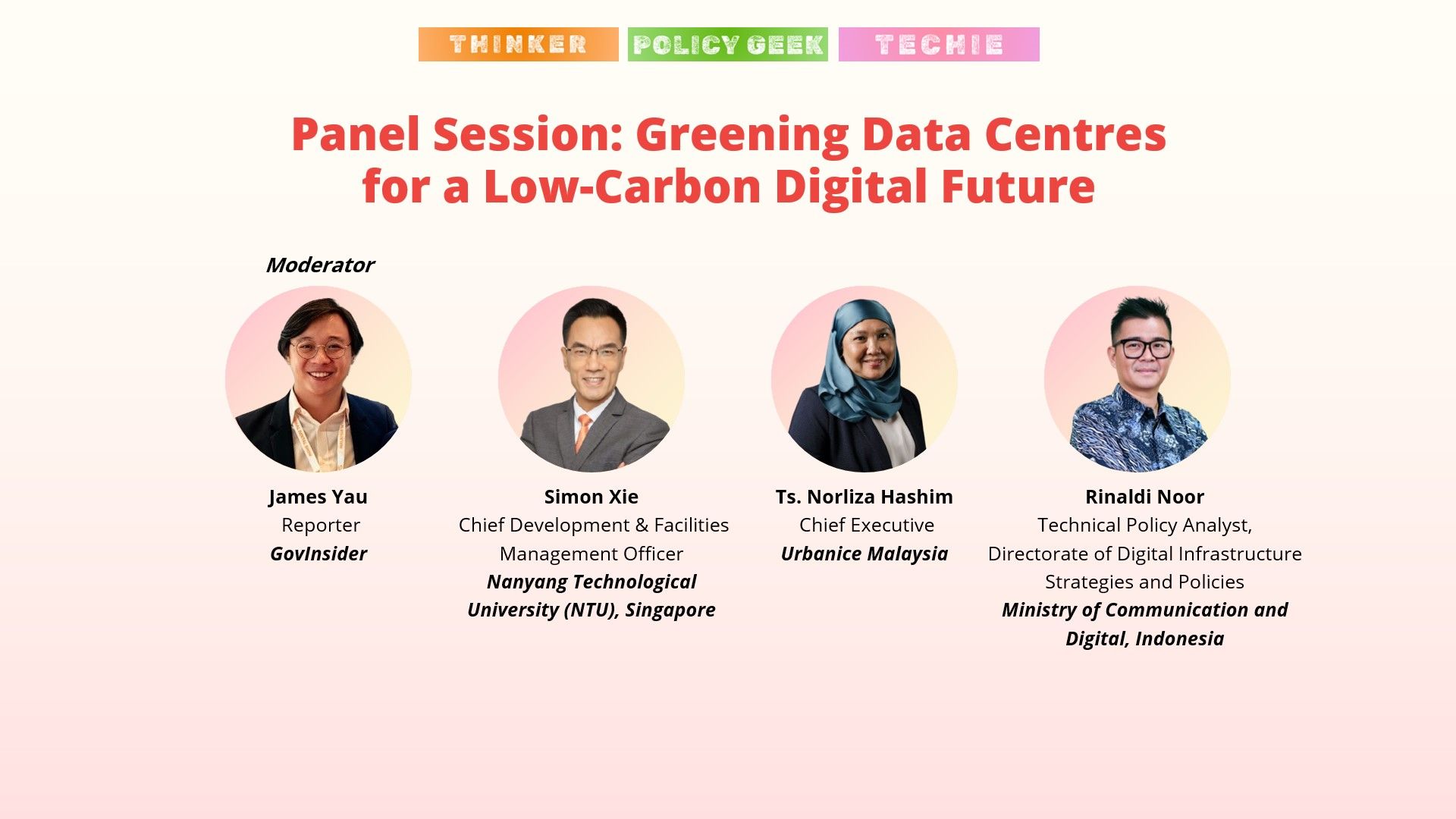 thumbnail for Panel Session: Greening Data Centres for a Low-Carbon Digital Future